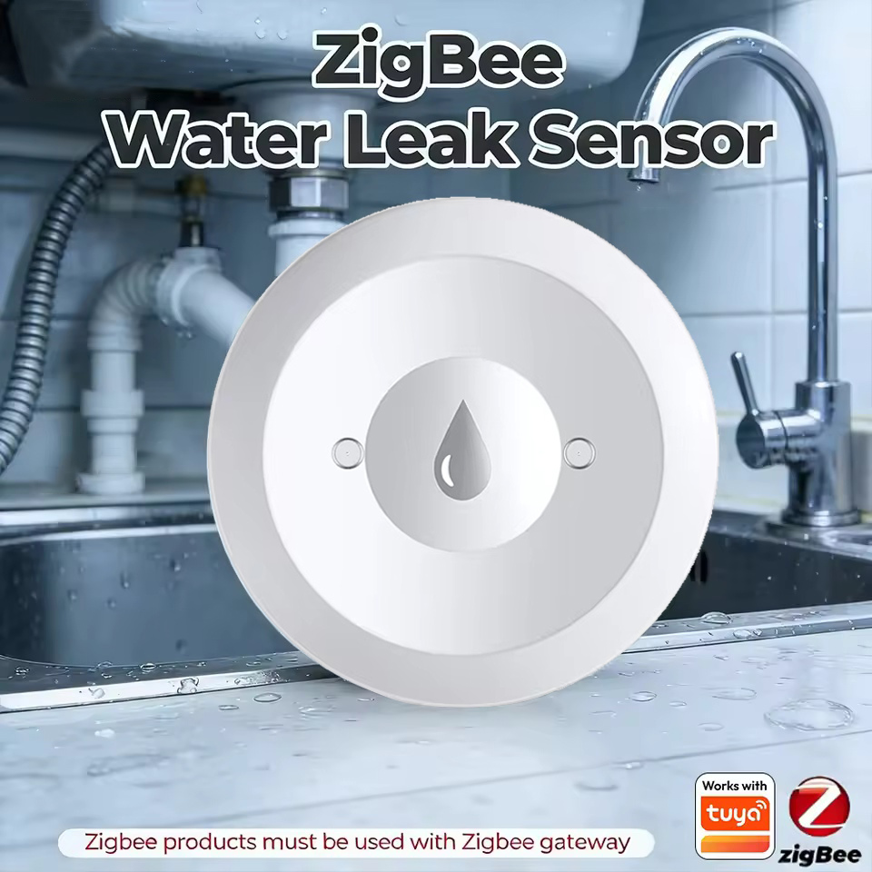 Kitchen Appliances Video - Zigbee 물 센서 침수 누수 감지기