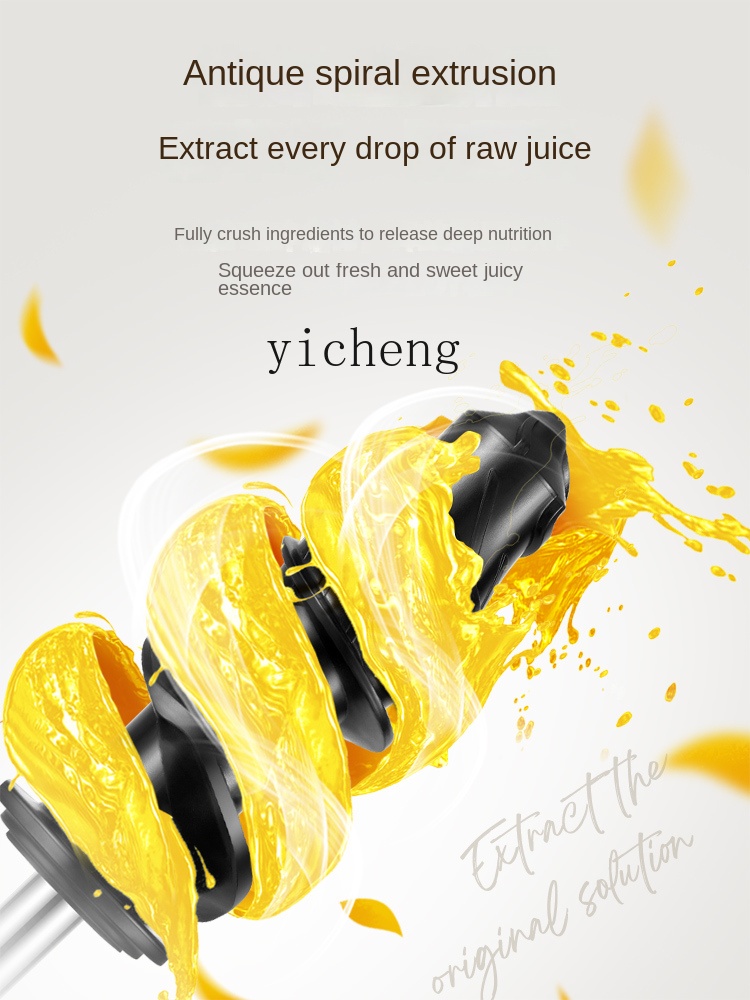 Juicer - cc28 저속 착즙기 주스와 찌꺼기 분리