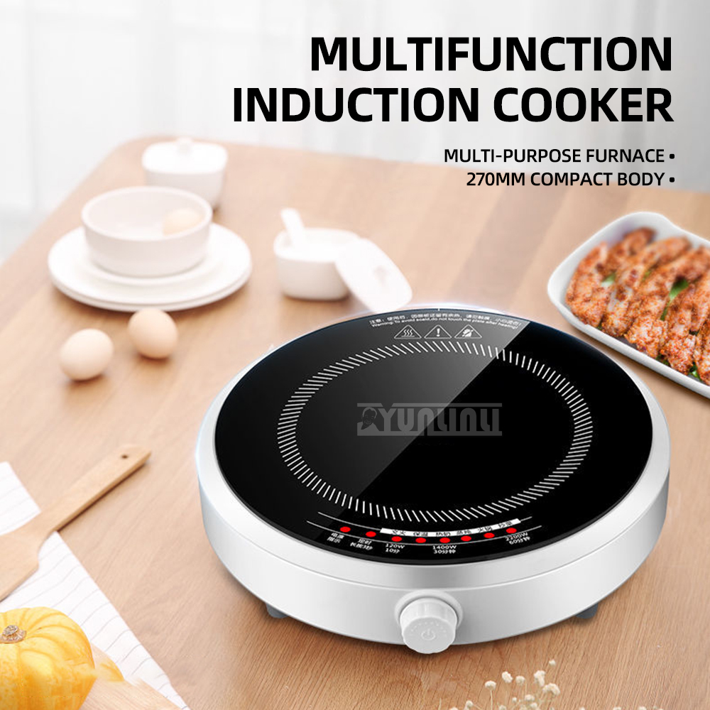 라운드 스마트 인덕션 쿠커 가정용 2200W 인덕션 쿡 - Induction Cooktop Portable 리뷰 및 가격