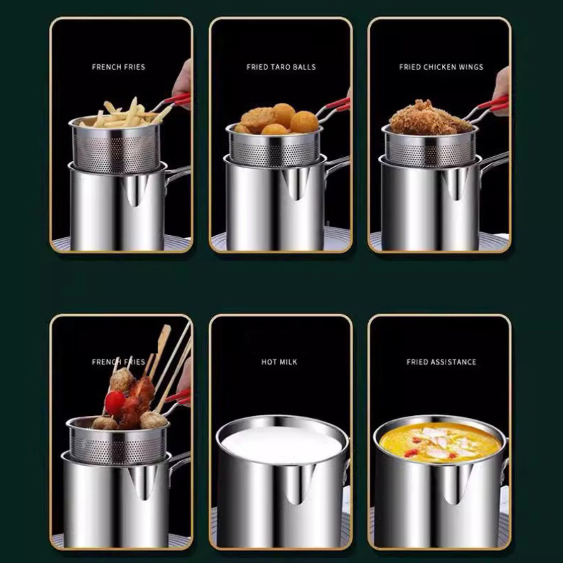 304 스테인리스 스틸 딥 프라이어 튀김 바구니 포함  - Rice Cooker 리뷰 및 가격