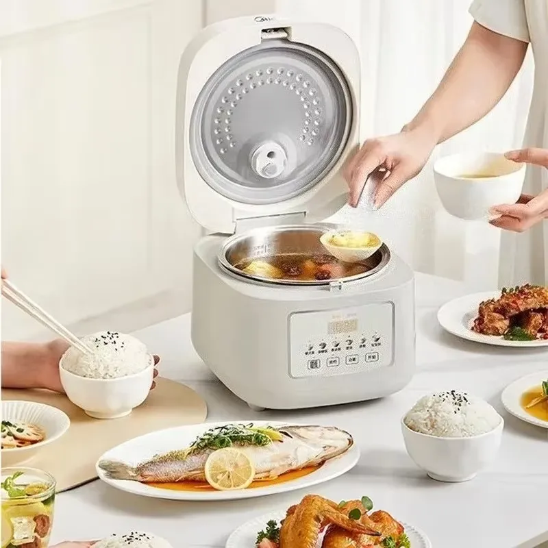 미디어 건강밥솥 3L 무코팅 스테인리스 냄비 전기밥솥  - Rice Cooker 리뷰 및 가격