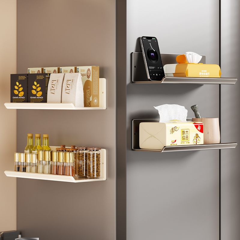구멍을 뚫지 않아도 되는 자석식 냉장고 옆면 수납 선반 - Kitchen Appliances Cabinet 리뷰 및 가격