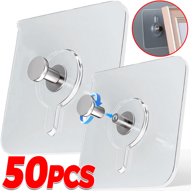 접착식 못 벽걸이 후크 강력 포스터 스크류 스티커 벽걸 - Kitchen Appliances Cabinet 리뷰 및 가격