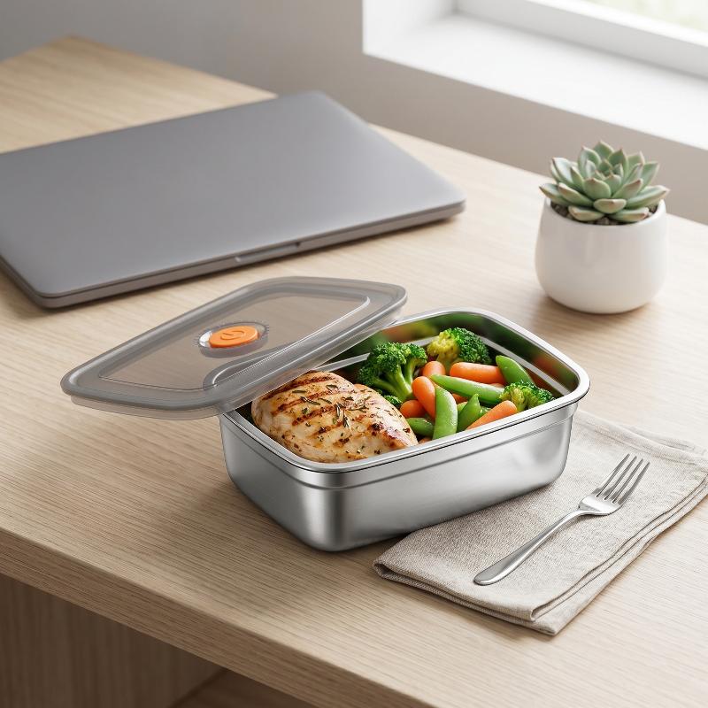 스테인레스 스틸 캠핑 도시락 상자 밀봉형 누출 방지 도 - Microwave Oven 리뷰 및 가격