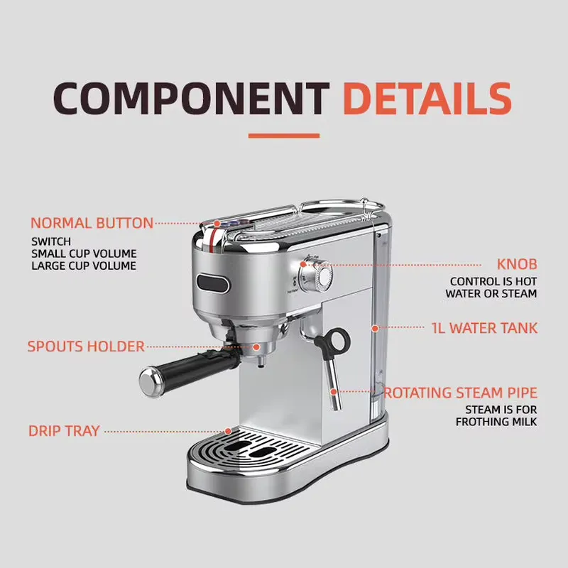 헤비바오 1450W 상업용 스테인리스 스틸 드립형 커피 - Coffee Maker 리뷰 및 가격