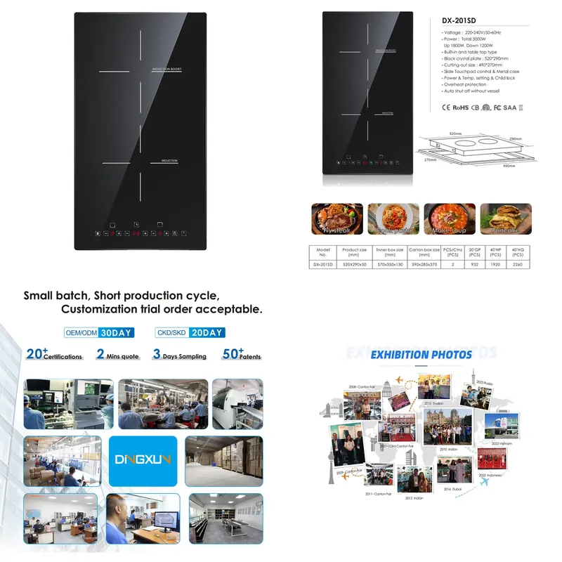 고효율 2구 전기 인덕션 쿡탑 공장가 주방 테이블 탑형 - Induction Cooker 리뷰 및 가격