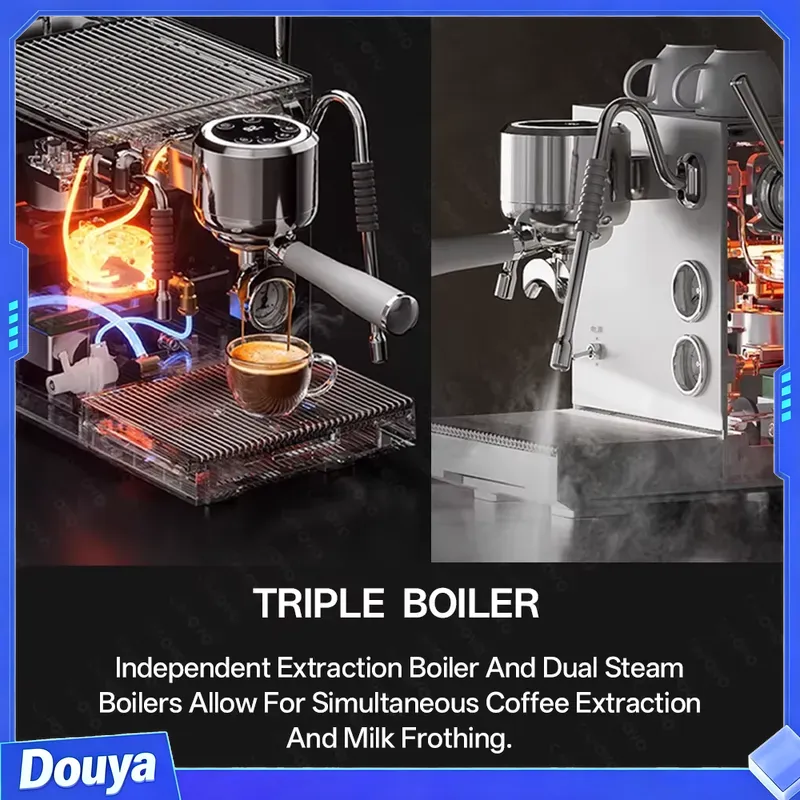 CAFOVO E120 반자동 에스프레소 머신 ULKA  - Coffee Maker 리뷰 및 가격