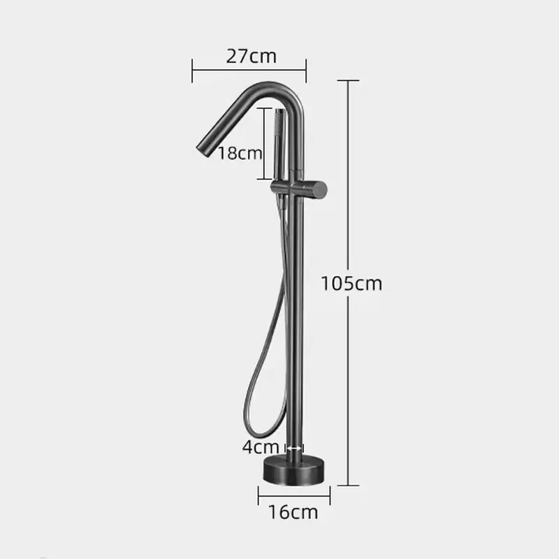 구리 재질의 독립형 욕조 샤워 믹서, 바닥 설치형 욕조 - Stand Mixer 리뷰 및 가격